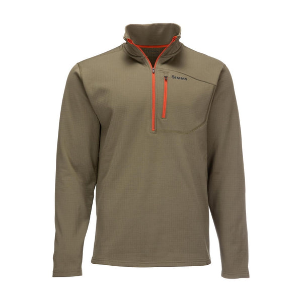 Simms Thermal 1/4 Zip Top - Dark Stone