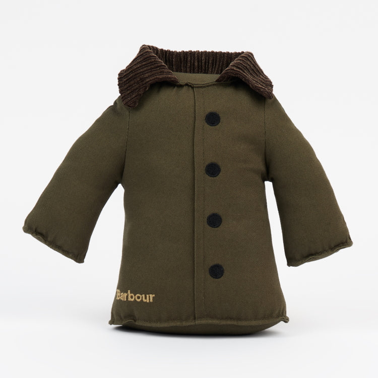 Barbour Jacket Dog Toy