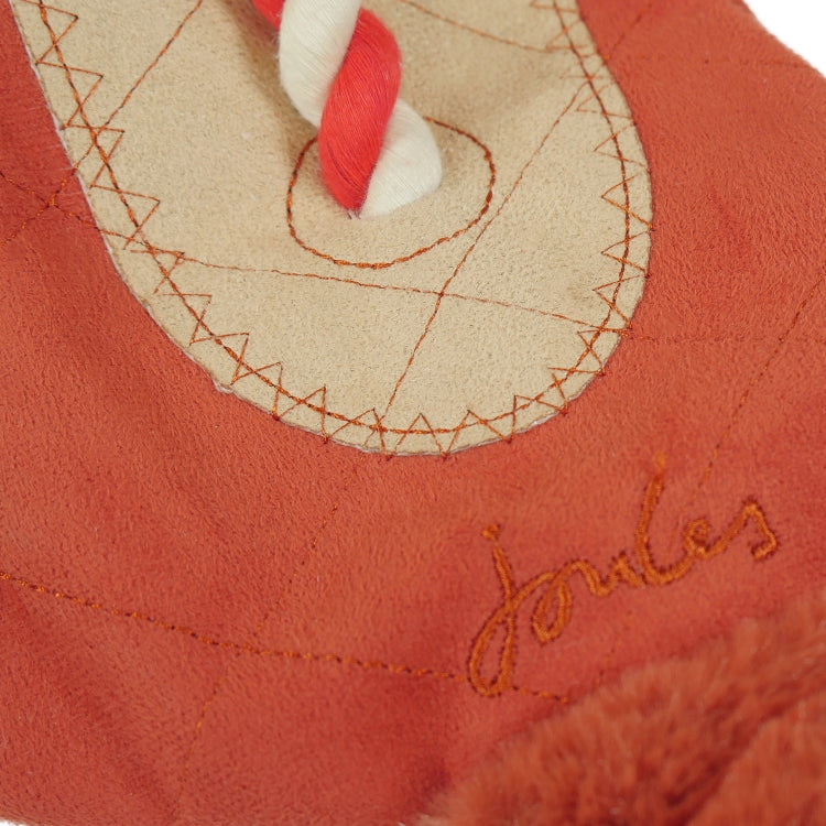 Joules Tweed Fox Rope Dog Toy John Norris