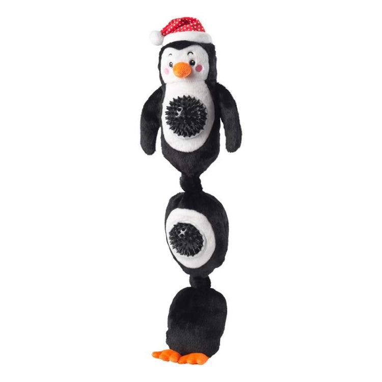 House of Paws Penguin Spiky Ball Dog Toy
