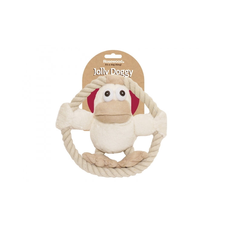 Rosewood Natural Puppy Toys - Riverside Duck