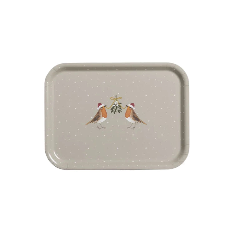 Sophie Allport Robin Printed Tray - Small