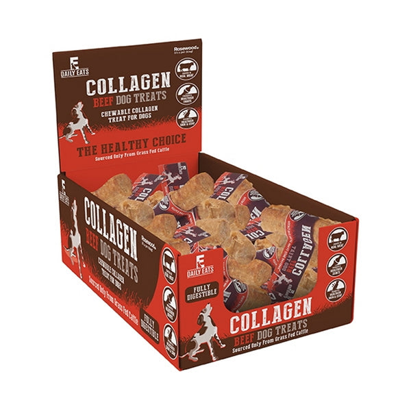 Rosewood Daily Eats Collagen Dog Treats - Beef Retriever Rolls