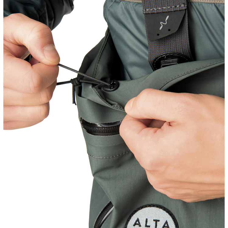 Guideline Alta NGx Sonic Zip Waders - Algae Green/Graphite