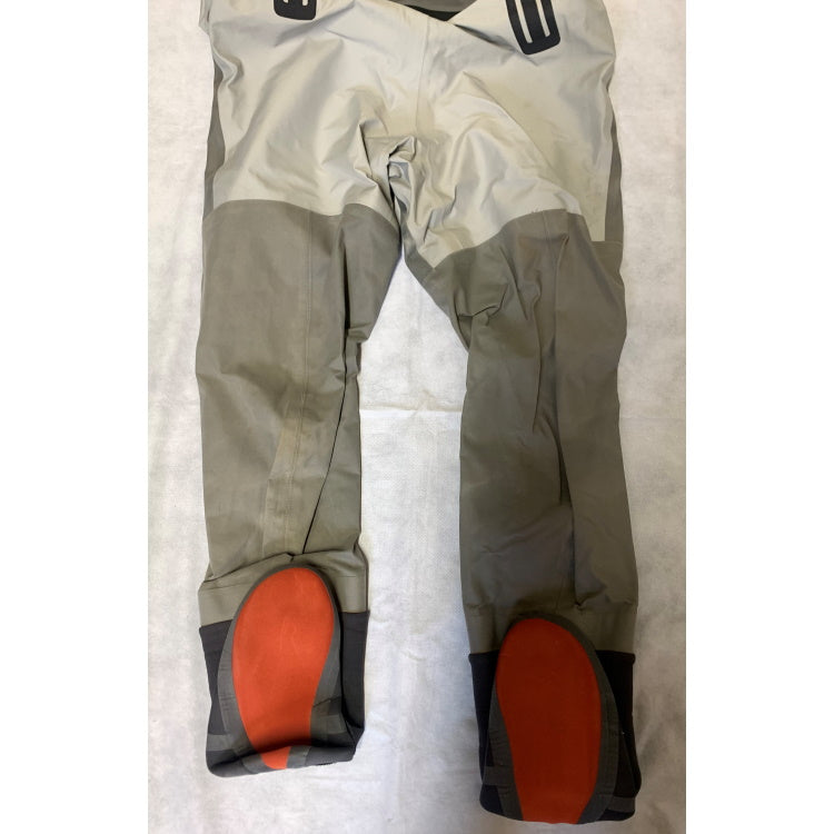 USED Simms G3 Guide Stockingfoot Waders Cinder Size MS (Factory Repaired) (498)