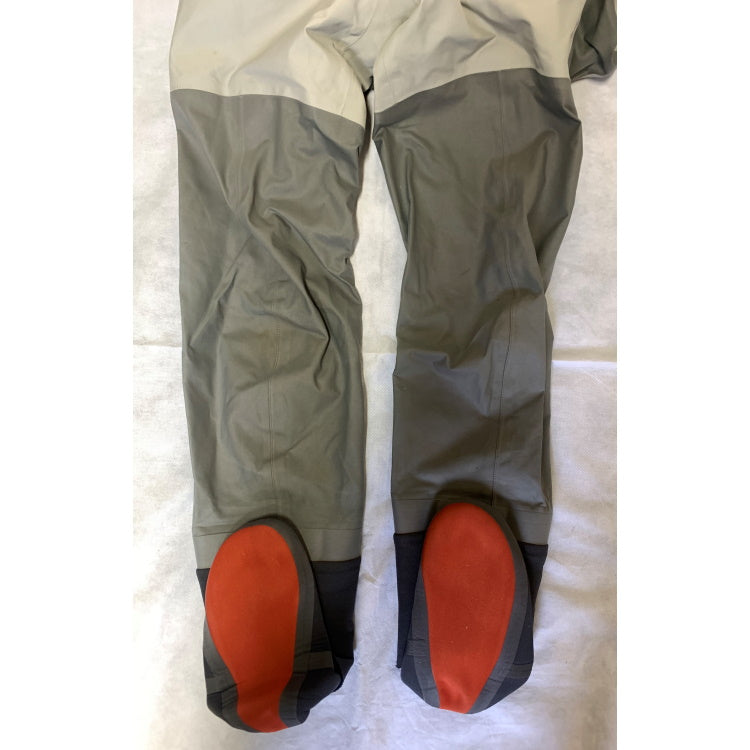 USED Simms G3 Guide Stockingfoot Waders Cinder Size MK (Factory Repaired) (499)