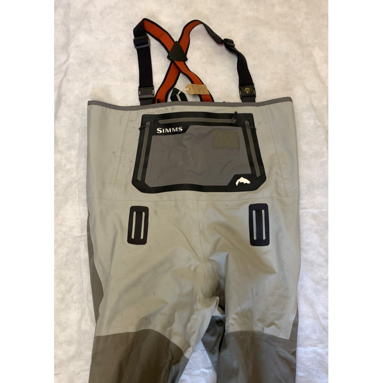 USED Simms G3 Guide Stockingfoot  Waders Cinder Size LS (No Warranty) Factory Repaired (526)