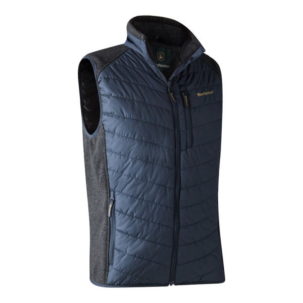 Deerhunter Moor Padded Waistcoat - Dark Blue