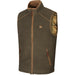 Harkila Sandhem Fleece Waistcoat - Willow Green Melange