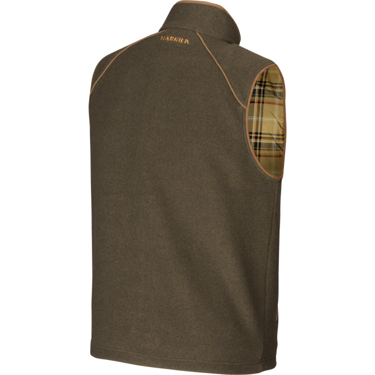 Harkila Sandhem Fleece Waistcoat - Willow Green Melange