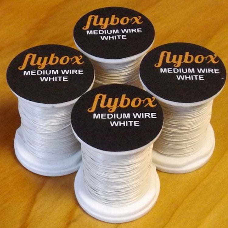Flybox Medium Wire - White