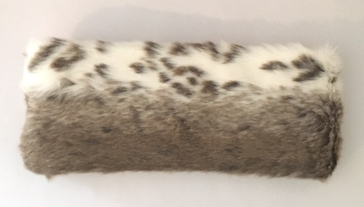 John Norris Luxe Faux Fur Snood - Lynx