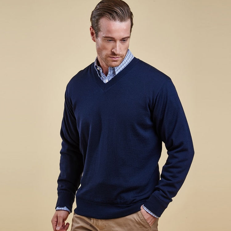 Barbour Carlton Knit Sweater - Navy