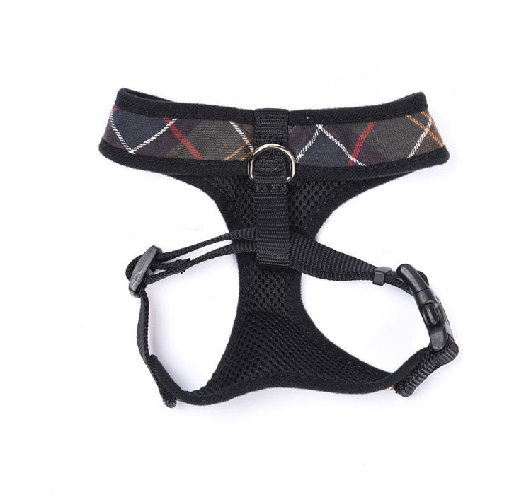 Barbour Tartan Dog Harness