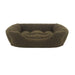 Rosewood Green Pile Fleece Dog Bed