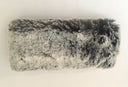 John Norris Luxe Faux Fur Headband - Arctic Fox