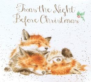 Wrendale Designs The Night Before Christmas Luxury Christmas Card Box Set of 8