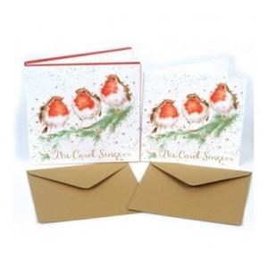 Wrendale Designs The Carol Singers Luxury Christmas Card Box Set of 8