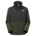 Ridgeline Hybrid Fleece Jacket - Olive/Black