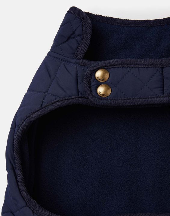Joules Quilted Dog Coat Navy John Norris
