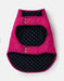 Joules Quilted Dog Coat - Raspberry